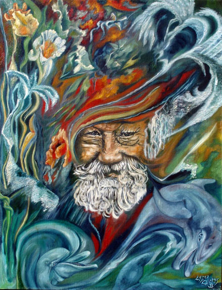 Lydia Chatys : artiste peintre: le vieil homme et la mer 