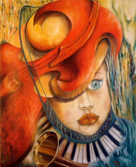 Lydia Chatys : artiste peintre de la création, poupée musicale.
